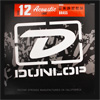 Dunlop Acoustic Brass Guitar Strings .012 - .054 Dunlop Acoustic Brass Guitar Strings .012 - .054