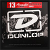 Dunlop Acoustic Brass Guitar Strings .013 - .056 Dunlop Acoustic Brass Guitar Strings .013 - .056