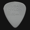 Dunlop Nylon Standard 0.60mm Light Grey Guitar Plectrums