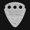 Dunlop Teckpick Textured Aluminium Guitar Plectrums
