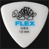 Dunlop Tortex Flex Triangle 1.00mm Blue Guitar Plectrums