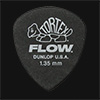 Dunlop Tortex Flow Standard 1.35mm Black Guitar Plectrums