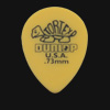 Dunlop Tortex Small Tear Drop 0.73mm Yellow Guitar Plectrums