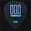 Dunlop Tortex TIII 1.35mm Black Guitar Plectrums