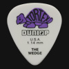 Dunlop Tortex Wedge 1.14mm Purple Guitar Plectrums