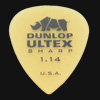Dunlop Ultex Sharp 1.14mm Guitar Plectrums