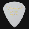 Fender Celluloid 351 White Extra Heavy Guitar Plectrums