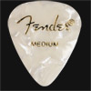 Fender Celluloid 351 White Moto Medium Guitar Plectrums