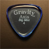 Gravity Picks Axis Big Mini 4mm Blue