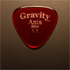 Gravity Picks Axis Mini 1.1mm Red