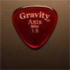 Gravity Picks Axis Mini 1.5mm Red