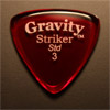 Gravity Picks Striker Standard 3mm Red