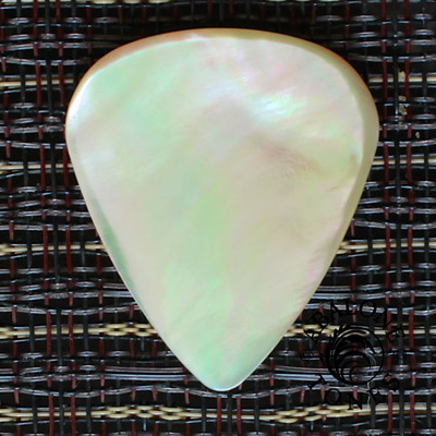 Abalone Tones Greenlip Abalone Guitar Plectrums - Click Image to Close