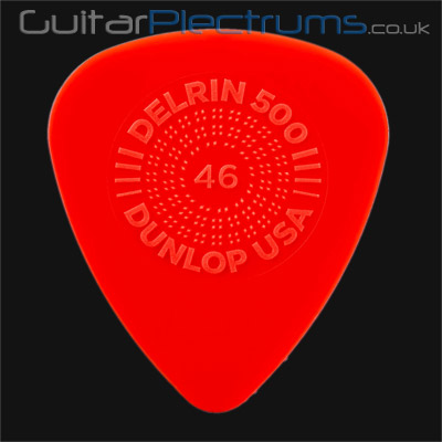 Dunlop Delrin 500 Prime Grip 0.46mm Guitar Plectrums - Click Image to Close