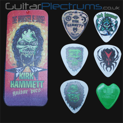 Dunlop Kirk Hammett Signature Pick Tin - Click Image to Close