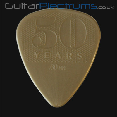 Dunlop Nylon Standard Anniversary 0.60mm Guitar Plectrums - Click Image to Close