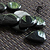 Lava Tones Silver Obsidian Guitar Plectrums