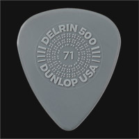 Dunlop Delrin 500 Prime Grip 0.71mm Guitar Plectrums