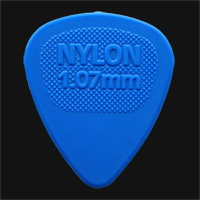 Dunlop Nylon Midi 1.07mm Blue Guitar Plectrums