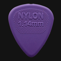 Dunlop Nylon Midi 1.14mm Purple Guitar Plectrums