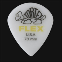 Dunlop Tortex Flex Jazz III XL 0.73mm Yellow Guitar Plectrums