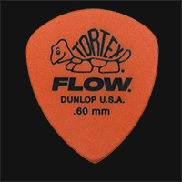 Dunlop Tortex Flow Standard 0.60mm Orange Guitar Plectrums