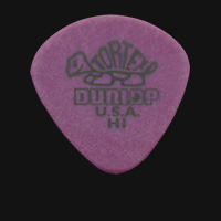 Dunlop Tortex Jazz Round Tip Heavy Purple Guitar Plectrums