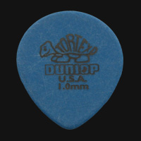 Dunlop Tortex Tear Drop 1.0mm Blue Guitar Plectrums