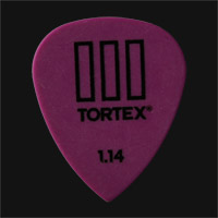 Dunlop Tortex TIII 1.14mm Purple Guitar Plectrums