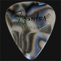 Fender Celluloid 351 Abalone Medium Guitar Plectrums