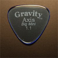 Gravity Picks Axis Big Mini 1.1mm Blue