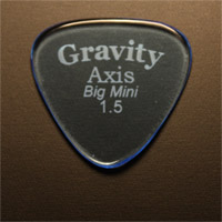 Gravity Picks Axis Big Mini 1.5mm Blue
