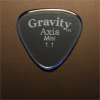 Gravity Picks Axis Mini 1.1mm Blue