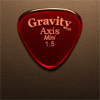 Gravity Picks Axis Mini 1.5mm Red