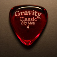 Gravity Picks Classic Big Mini 4mm Red