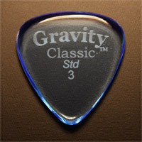 Gravity Picks Classic Standard 3mm Blue