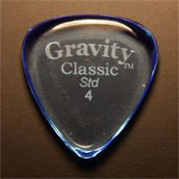 Gravity Picks Classic Standard 4mm Blue