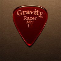 Gravity Picks Razer Mini 1.1mm Red