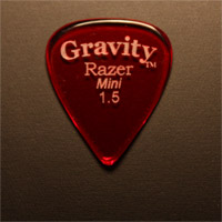 Gravity Picks Razer Mini 1.5mm Red