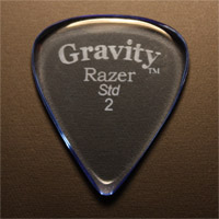 Gravity Picks Razer Standard 2mm Blue