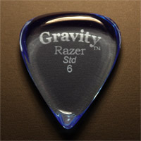Gravity Picks Razer Standard 6mm Blue