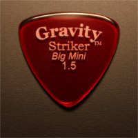 Gravity Picks Striker Big Mini 1.5mm Red