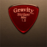 Gravity Picks Striker Mini 1.5mm Red