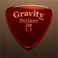 Gravity Picks Striker Standard 1.1mm Red