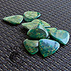 Stone Tones Arizona Jade Guitar Plectrums