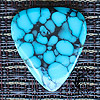 Stone Tones Blue Dragon Skin Guitar Plectrums