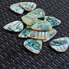 Abalone Tones Green Abalone Guitar Plectrums