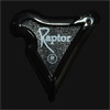 Black Carbon Raptor Black Guitar Plectrums