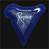 Black Carbon Raptor Blue Guitar Plectrums