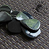 Bone Tones Black Buffalo Horn Guitar Plectrums